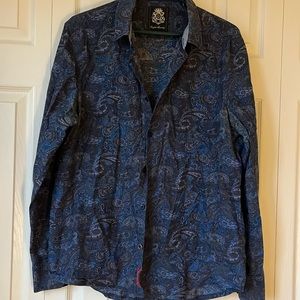 Men’s English Laundry Paisley dress shirt